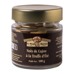 Noix de cajou grillées et salées à la truffe d’été Bocal 100g