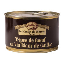 Les 2 boîtes de Tripes de bœuf au vin blanc de Gaillac 400g
