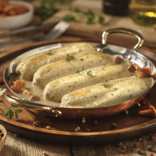 Les Soufflés aux girolles et champignons  forestiers,