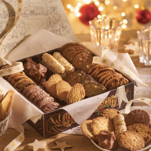 Le Coffret de Noël, assortiment de biscuits
