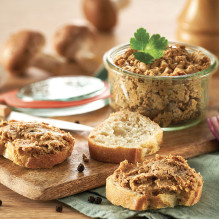 Lot de 3 Tartinades de boudin blanc saveur forestière