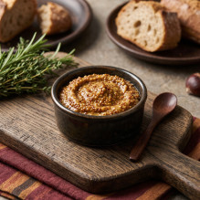 Moutarde à l'ancienne au miel du Périgord 200g