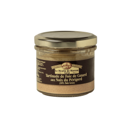 Tartinade au Foie de Canard et Noix du Périgord 1% (20% Foie Gras) 80g (2)