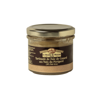 Tartinade au Foie de Canard et Noix du Périgord 1% (20% Foie Gras) 80g (2)