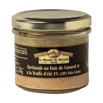 Tartinade de Canard à la Truffe d'été 1% (20% Foie Gras) 80g (2)