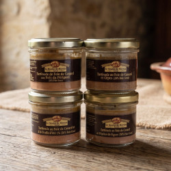 Colis « Les 4 tartinades au foie gras »