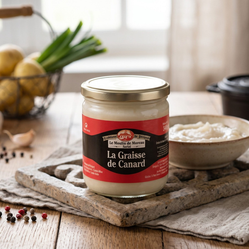 La Graisse de Canard issue de Canard à Foie Gras du Périgord 340g