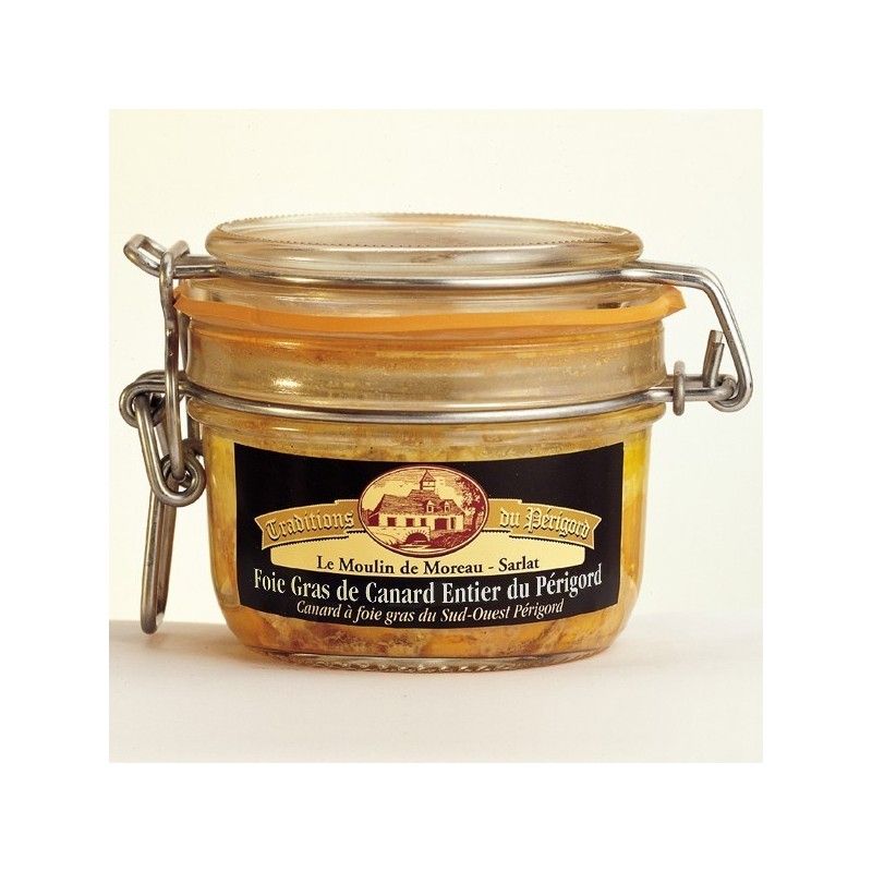 Coffret Foie Gras IGP Entier en Bocal 130 g : Coffret Cadeau