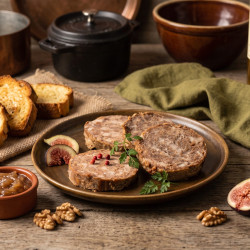 Cou de Canard farci (20% Foie Gras) 400g