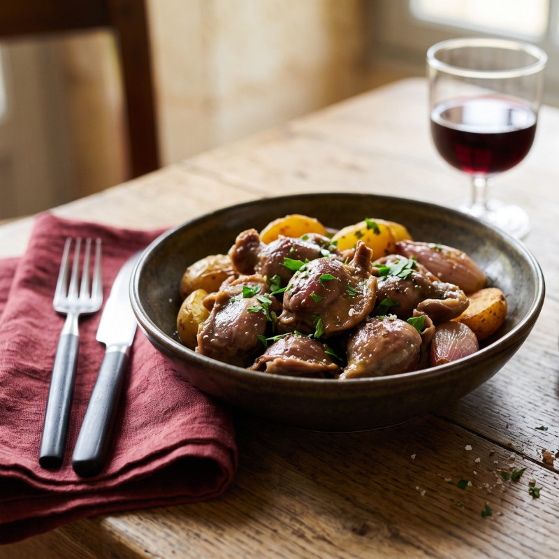 Confit de Gésiers de Canard du Périgord 385g