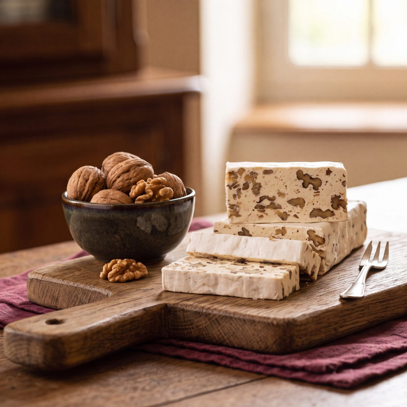 Nougat tendre aux noix du Périgord