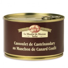 Le lot de 2 Cassoulets de Castelnaudary au manchon de canard confit 420 g