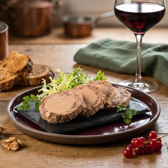 Médaillon au Chevreuil et au Foie de Canard (20% Foie Gras)