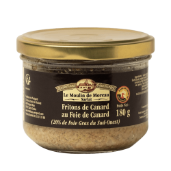 Fritons de Canard au Foie de Canard (20% Foie gras) (4)
