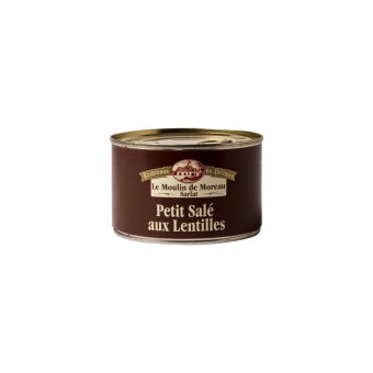 Petit Salé aux lentilles vertes 420G (2)