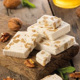 Nougat tendre aux noix du...