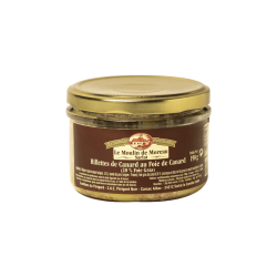 Rillettes de canard au foie de canard (20% foie gras) (2)