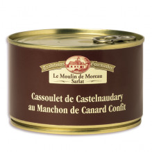 Lot de 3 Cassoulets de Castelnaudary au Manchon de Canard Confit