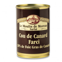 Cou de Canard farci (20% Foie Gras) 400g