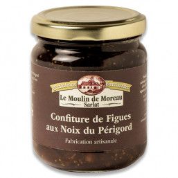 Confiture extra de Figues aux Noix du Périgord 250g