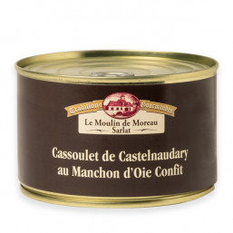 Lot de 3 Cassoulets de Castelnaudary au Manchon d’Oie Confit