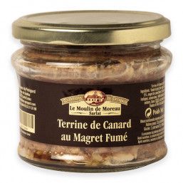Lot de 3 Terrines de canard au magret fumé