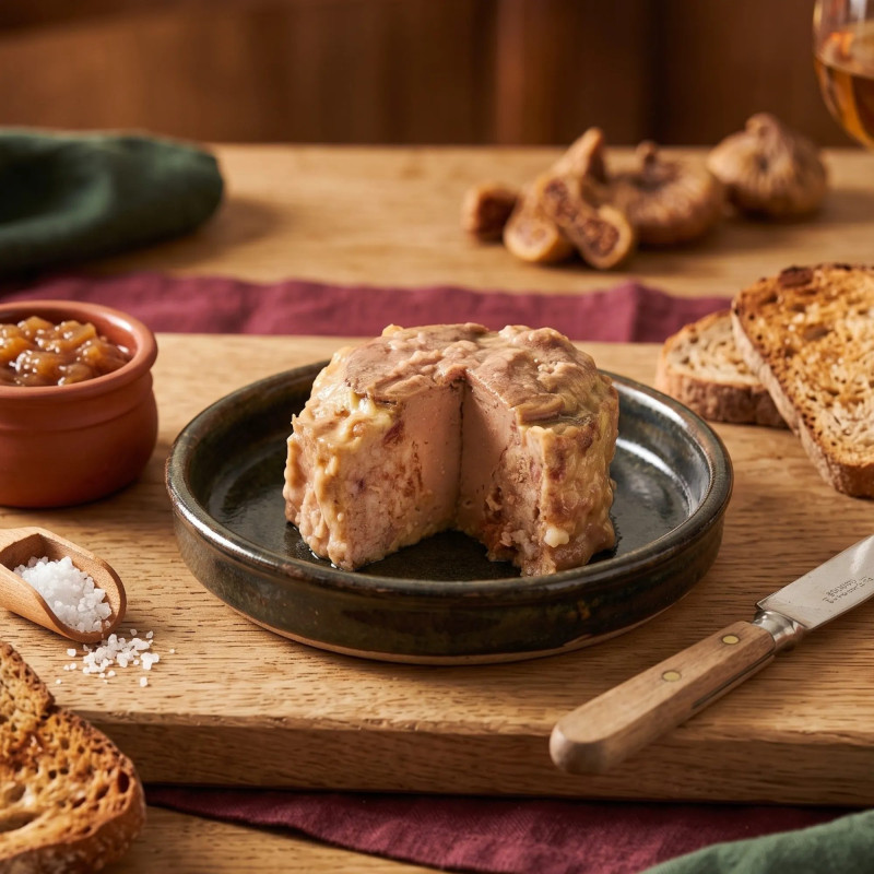 Papiton au foie de canard