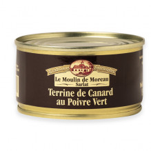 Le lot de 2 Terrines de Canard au Poivre Vert 130g