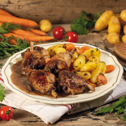 Lot de 2 Coqs au vin de...