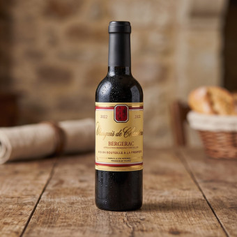 Bergerac rouge marquis de chamterac 2022 37,7cl