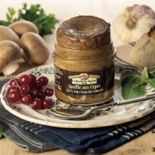 Le Lot de 2 Soufflés aux Cèpes (30% Foie Gras de Canard) 80g