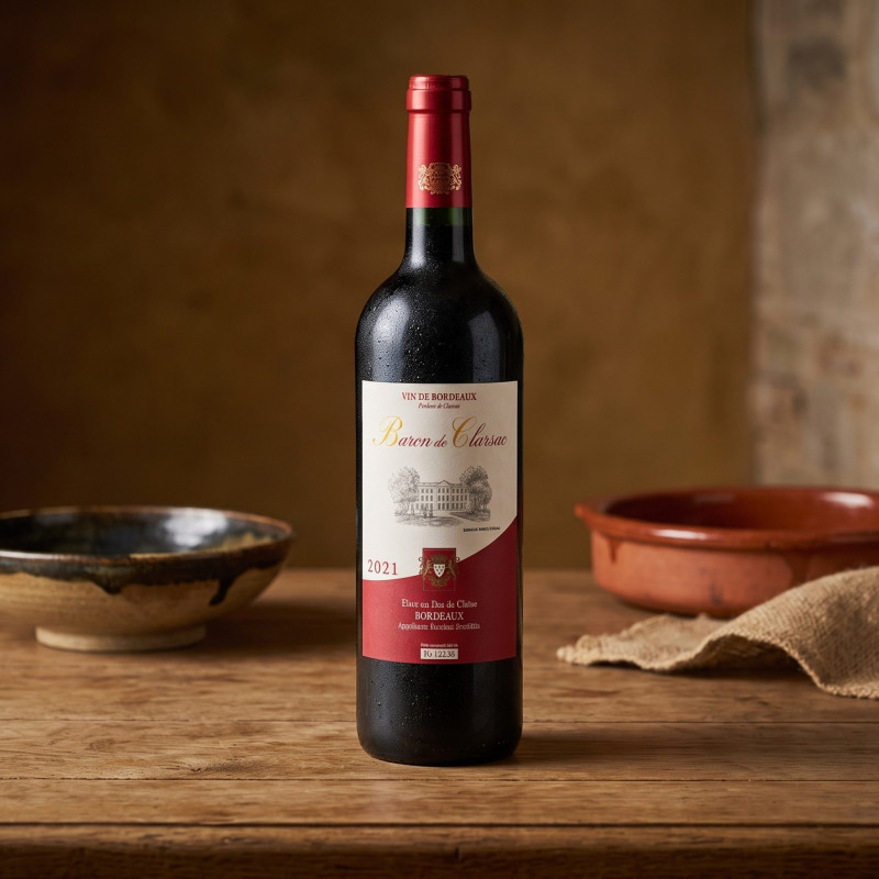 Baron de Clarsac rouge 2021 75cl