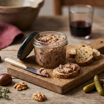 Terrine de campagne à la châtaigne du Périgord