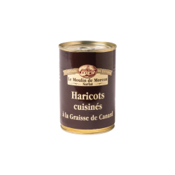 Haricots lingots cuisinés à la graisse de canard (2)