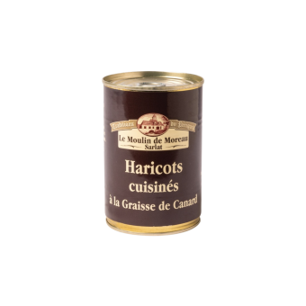 Haricots lingots cuisinés à la graisse de canard (2)