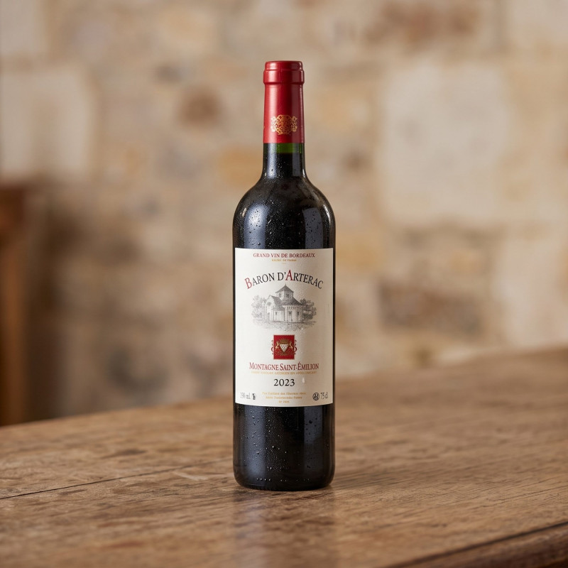 Montagne Saint Emilion Baron d'Arterac 2023 75cl