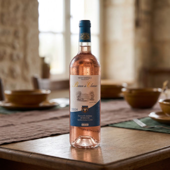 Baron de clarsac rosé 2024 75cl