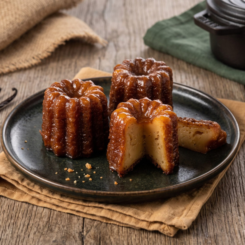 Canelé nomade au rhum