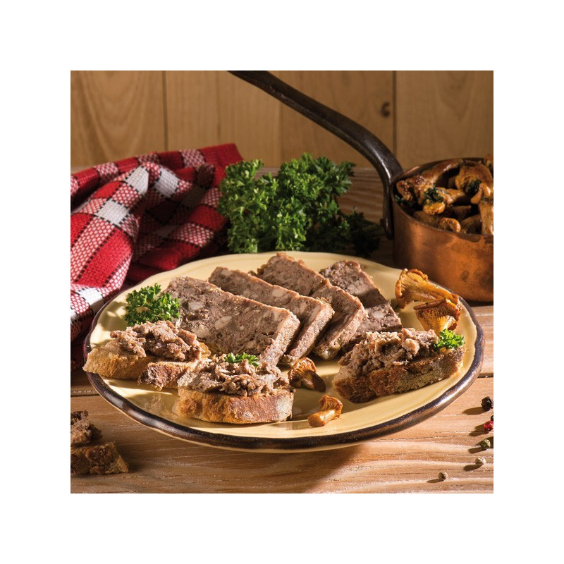 Terrine de Pintade aux Girolles, Spécialité du SudOuest, Achat