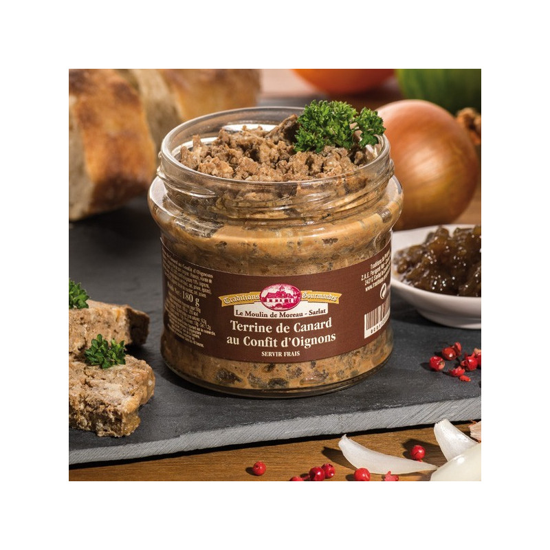 Terrine de Canard au Confit d'Oignon, Produit du SudOuest, Achat