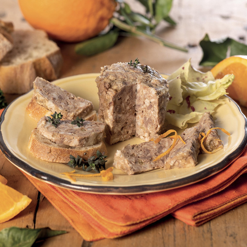 Terrine de canard à l'orange 100g