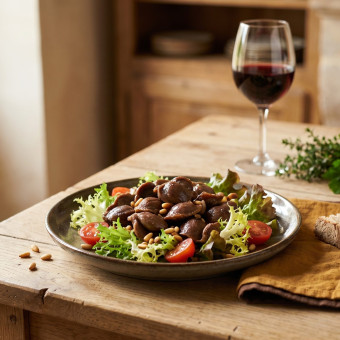 Confit de gésiers de canard du Périgord