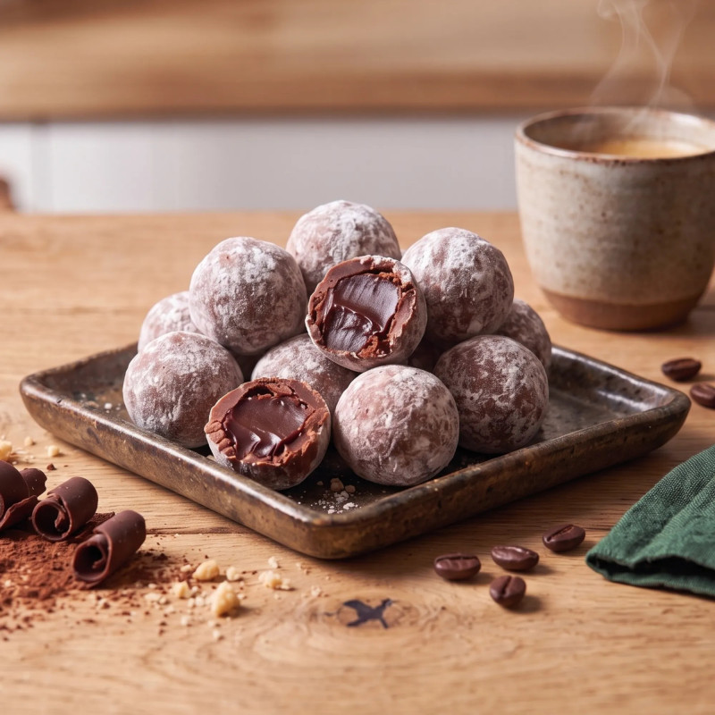 Truffes Irish coffee