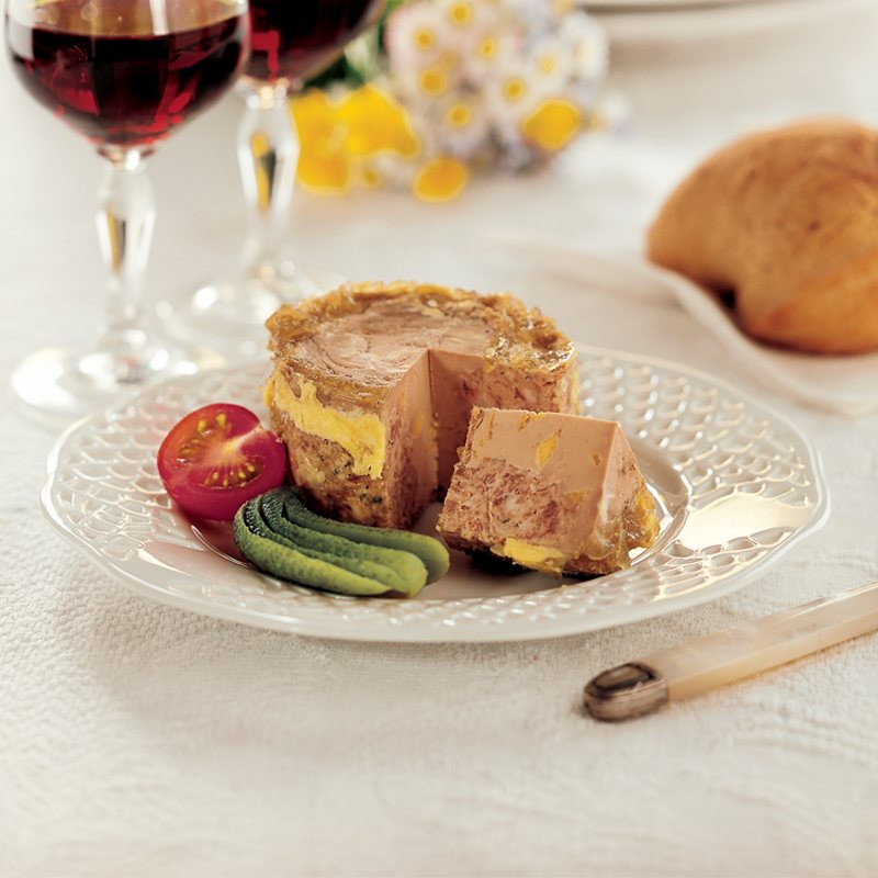 Papitou : Pâté au Foie de Canard (30% Bloc de Foie Gras) 130g