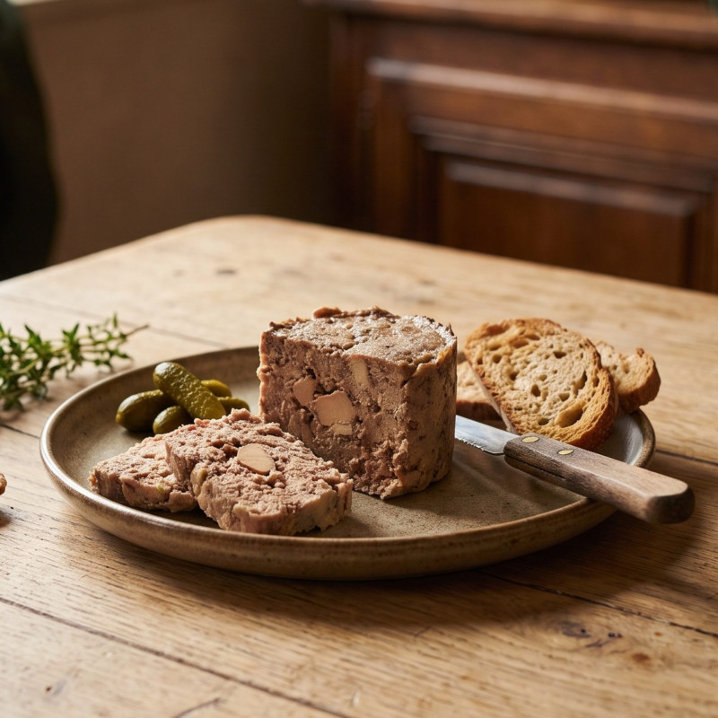 Fritons de Canard au Foie de Canard (20% Foie gras)