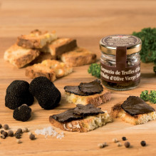 Carpaccio de Truffes d'été à l'Huile d'olive Vierge extra 20g