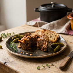 Pâté de caille aux pruneaux d'Agen