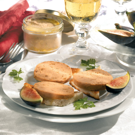 Spécialité bloc de foie gras de canard aux figues 80g