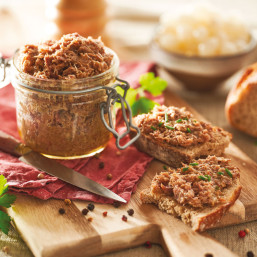 Rillettes pur canard du Sud-Ouest, bocal 90g