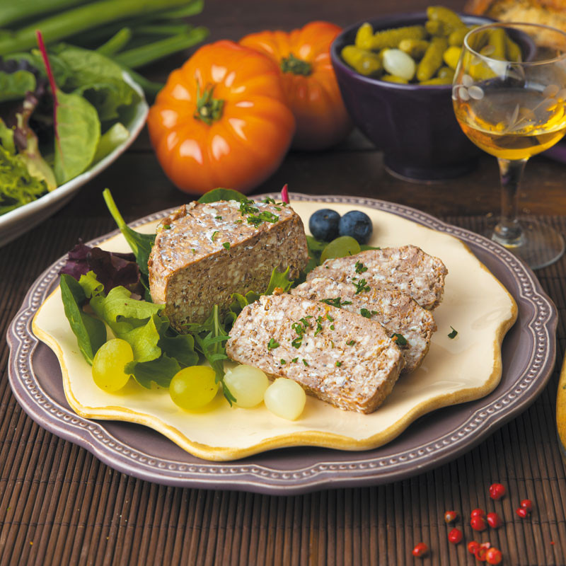 Terrine recette Périgourdine à la vieille prune 130g Terrine recette Périgourdine à la vieille prune 130g